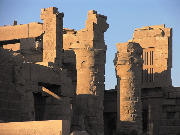 Egypt Luxorsk chrm