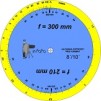 KALKULTOR  HLOBKY  OSTROSTI f = 300/210 mm