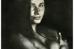 Olejotisk - portrét